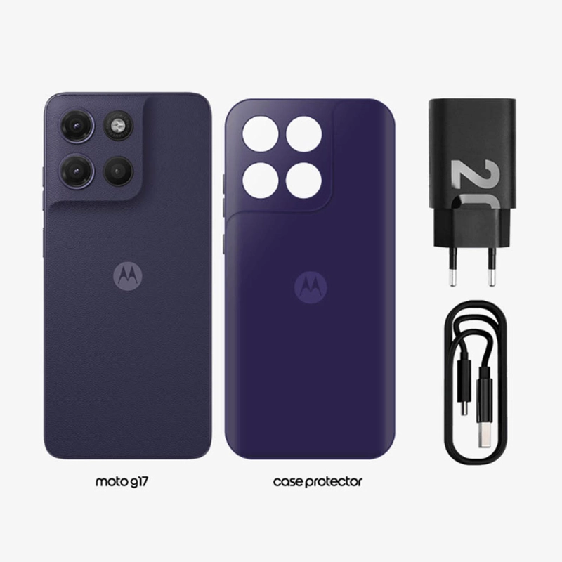 MOTOROLA G17 4GB RAM + 128GB EVENING BLUE - 2