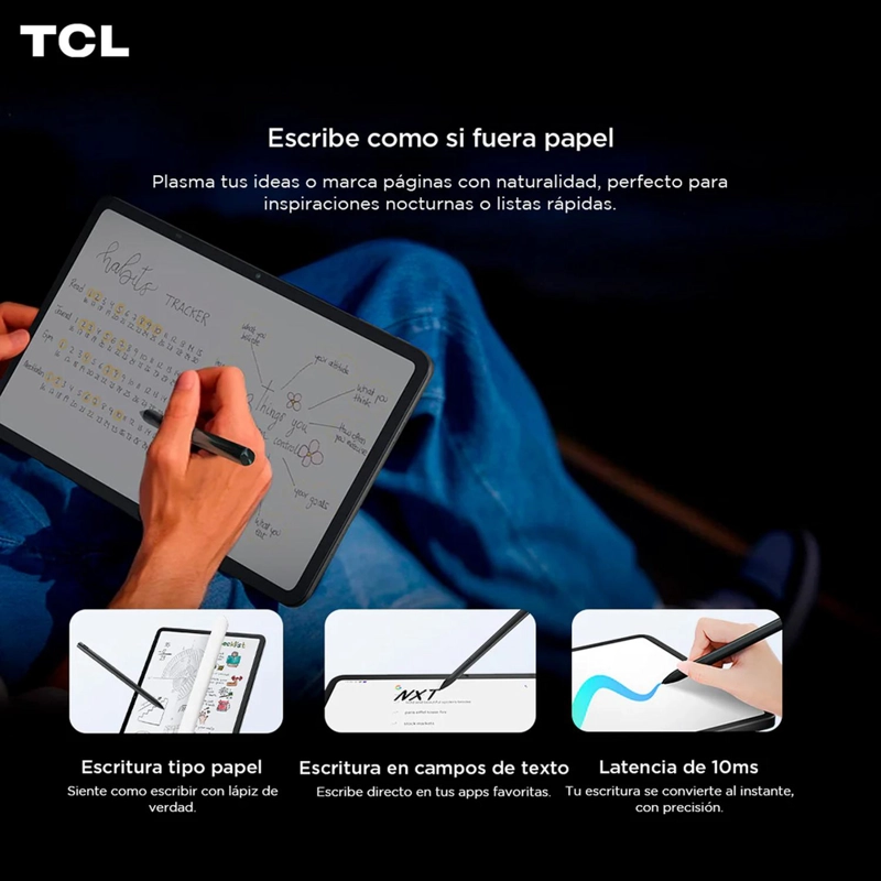 TABLET TCL NXTPAPER 11 GEN2 8GB RAM 128GB CON FLIP CASE Y LAPIZ 9465X6-2CLCCL11-1 - 6