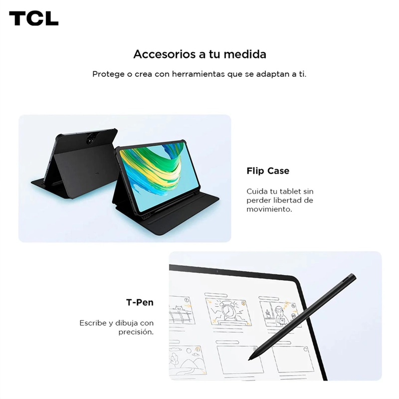 TABLET TCL NXTPAPER 11 GEN2 8GB RAM 128GB CON FLIP CASE Y LAPIZ 9465X6-2CLCCL11-1 - 7