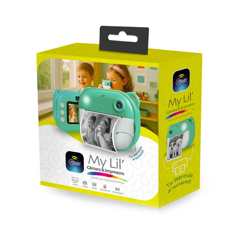 MY LIL CAMARA & IMPRESORA PARA NIÑOS CON IMPRESORA TERMICA / MLAB 9571 - 7