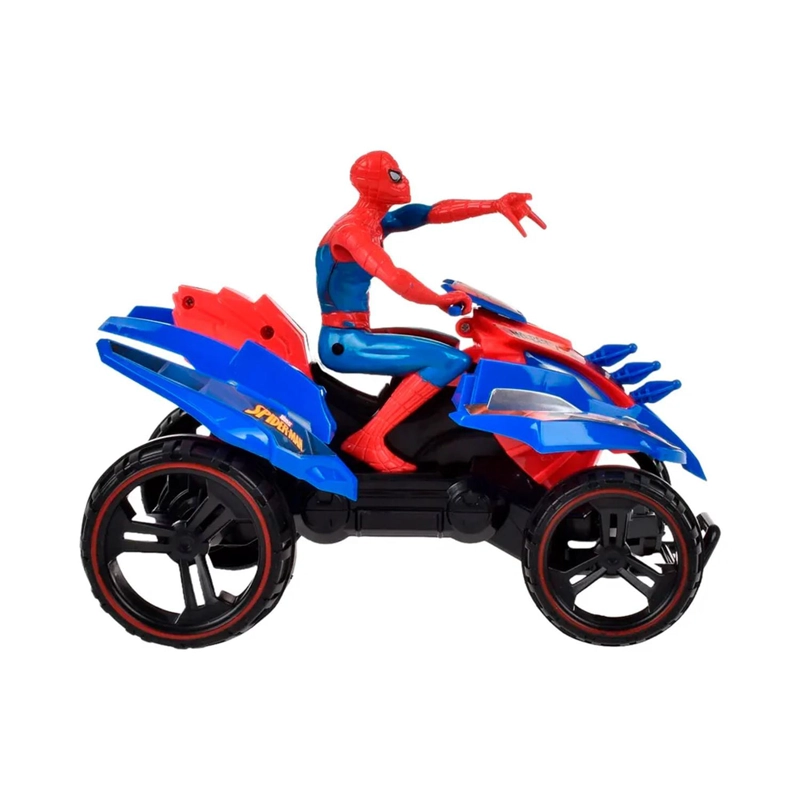 VEHICULO CONTROL REMOTO SPIDERMAN QUAD RACER - 5