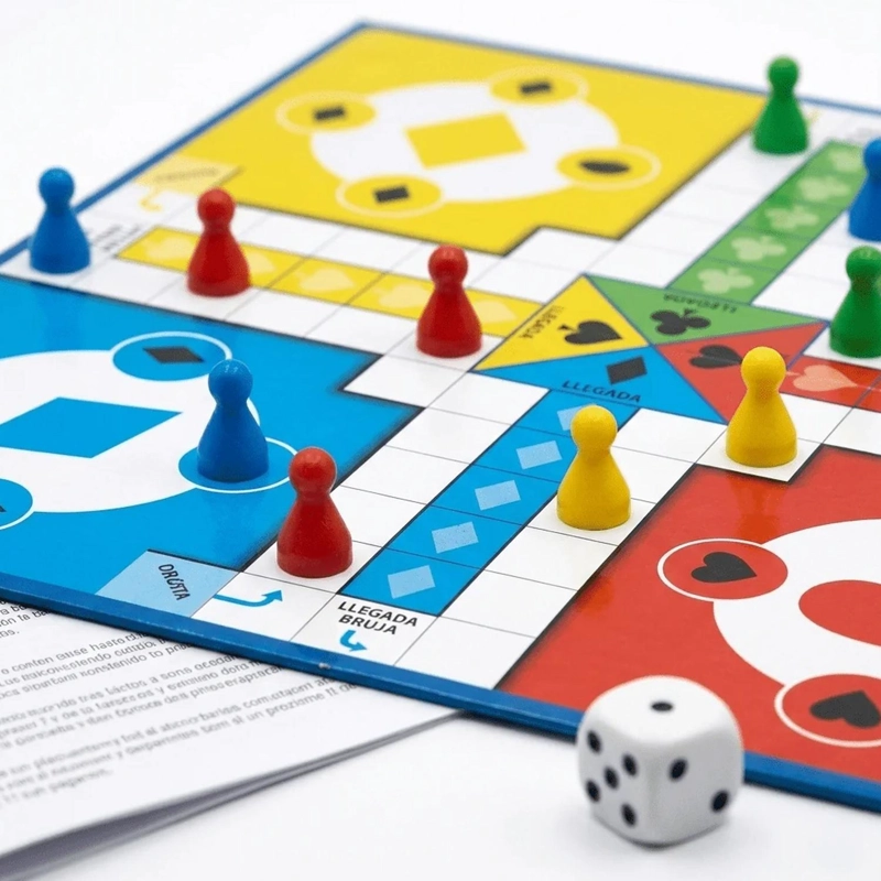 JUEGO DE MESA FAMILIAR LUDO CLASICO - 4
