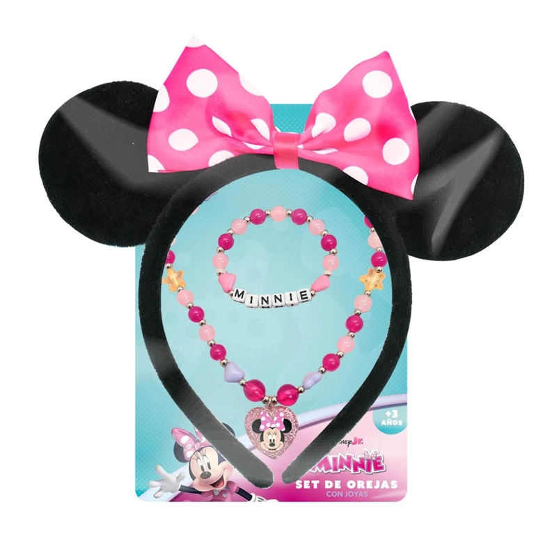 SET CINTILLO CON OREJAS Y JOYAS MINNIE 561401 - 1