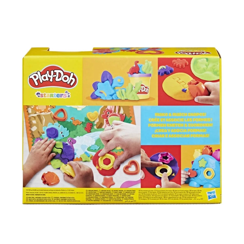 PLAY DOH STARTERS DINOSAURIO FORMAS Y COLORES G0491 - 2
