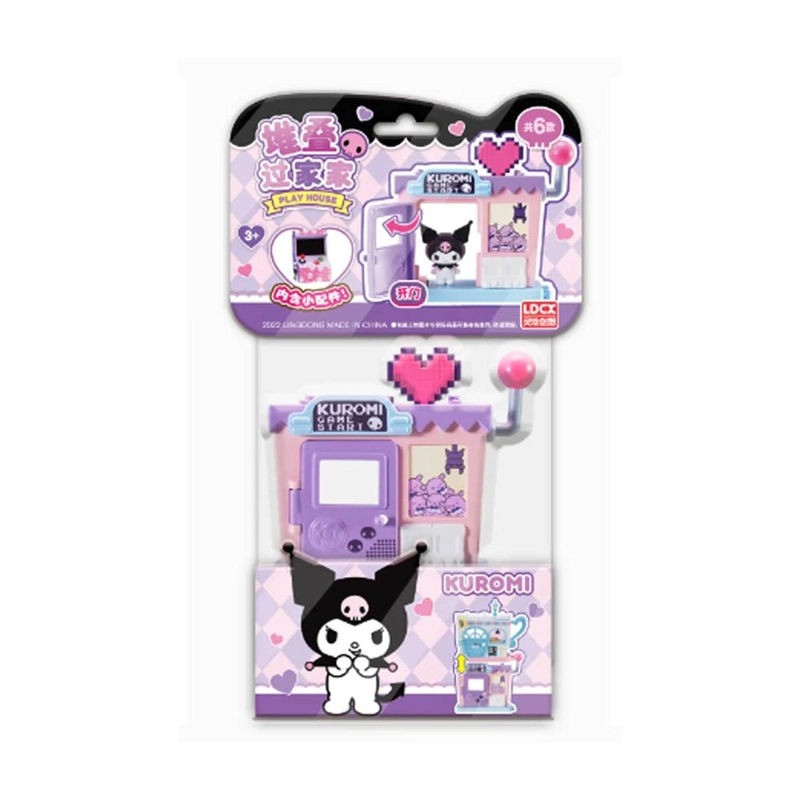 CASA DE JUGUETE APILABLES SANRIO CHARACTERS STACKED PLAY HOUSE - KUROMI SR4568 - 2