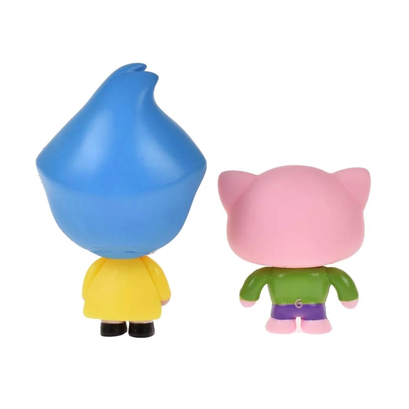 SET DE FIGURAS PLIM PLIM - PLIM PLIM Y HOGGIE - 4