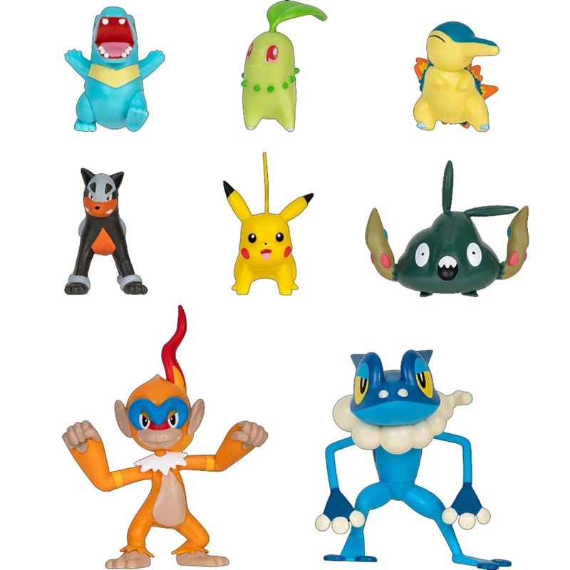POKEMON PACK 8 FIGURAS DE BATALLA PKW3064 - 2