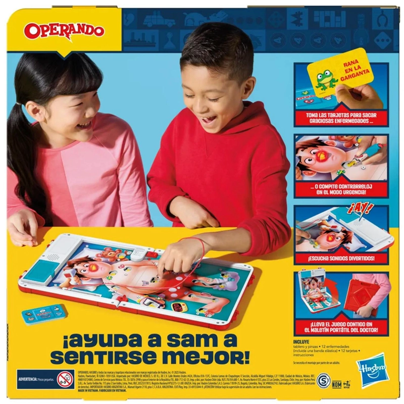 JUEGO DE MESA CLASICO OPERANDO - 4