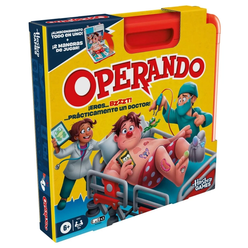 JUEGO DE MESA CLASICO OPERANDO - 5