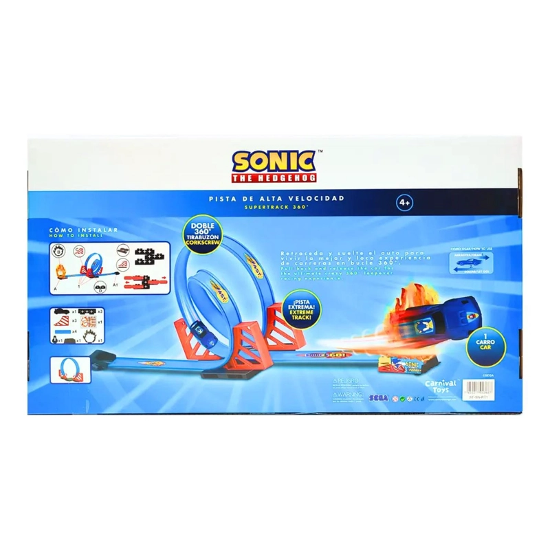 PISTA DE ALTA VELOCIDAD SONIC - 2