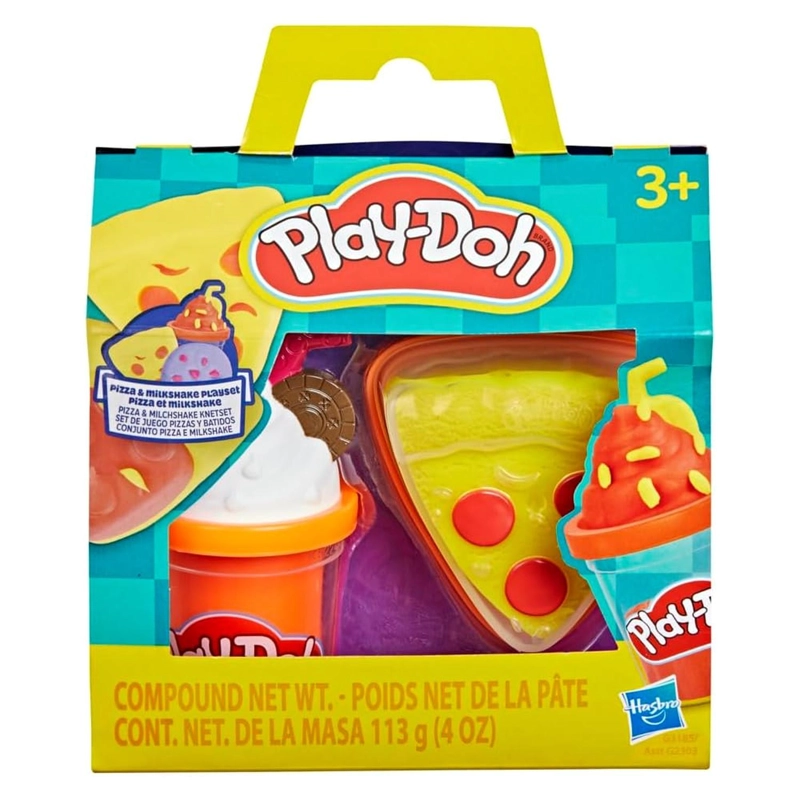 SET PLAY-DOH TREATS TO GO: PIZZA Y BATIDO - 3