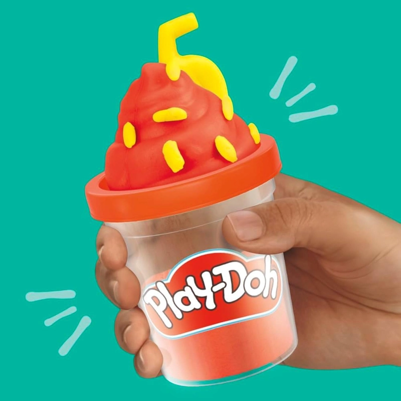 SET PLAY-DOH TREATS TO GO: PIZZA Y BATIDO - 5