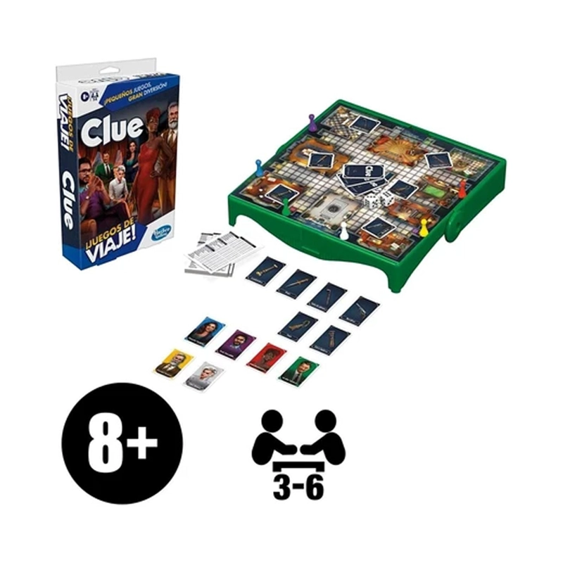 JUEGO DE VIAJE - CLUE - 5