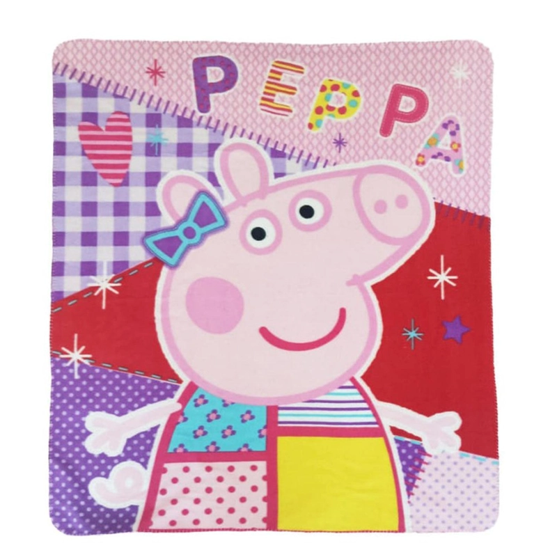 MANTA DE POLAR PEPPA PIG 1.5 PLAZAS - 1