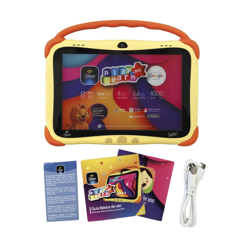 TABLET MLAB PLAY & LEARN PRO 8' OCTA-CORE 4GB RAM 64GB WIFI - 2