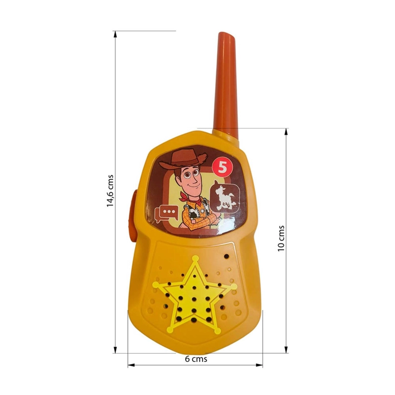 WALKIE TALKIE TOY STORY - WOODY TYWT901 - 2