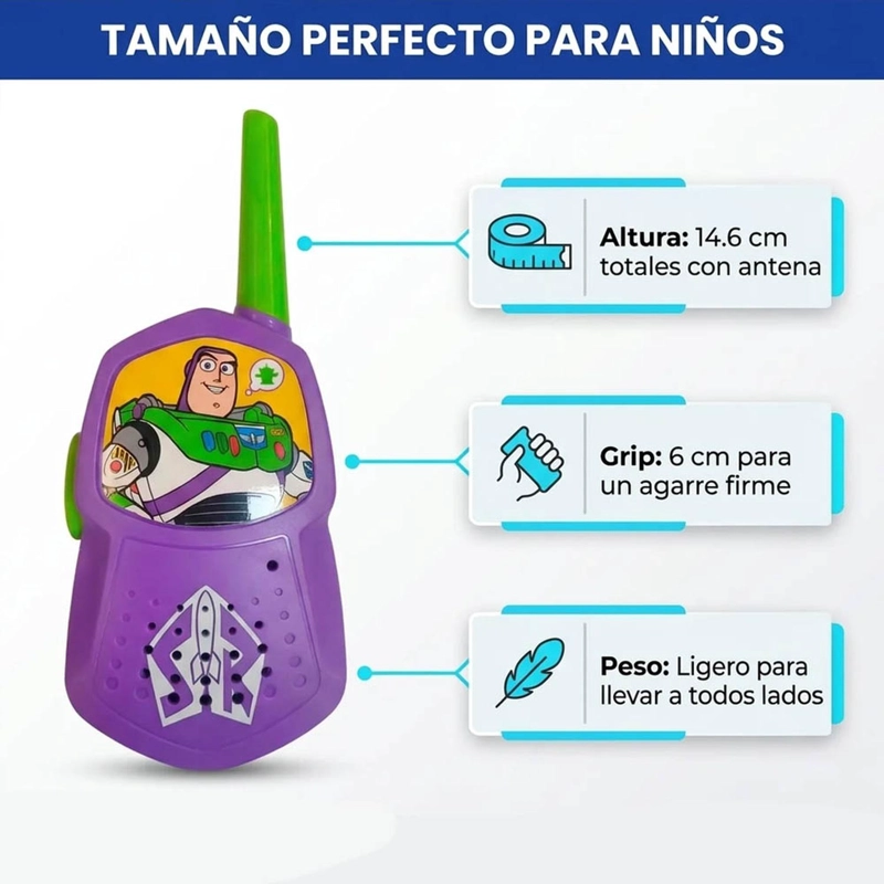 WALKIE TALKIE TOY STORY - BUZZ LIGHTYEAR TYWT900 - 3
