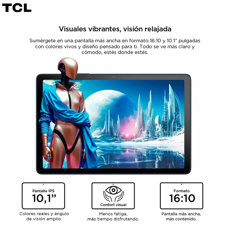 TABLET TCL TAB 10L 128GB / 4GB OCTA CORE 10,1' HD - 5