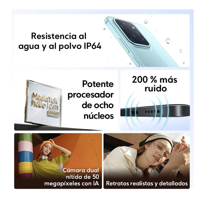 POCO C85 6GB RAM + 128GB MORADO - 5
