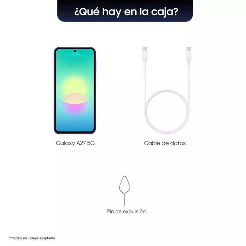 SAMSUNG GALAXY A27 5G - 256GB - 8GB RAM AWESOME BLUE - 5
