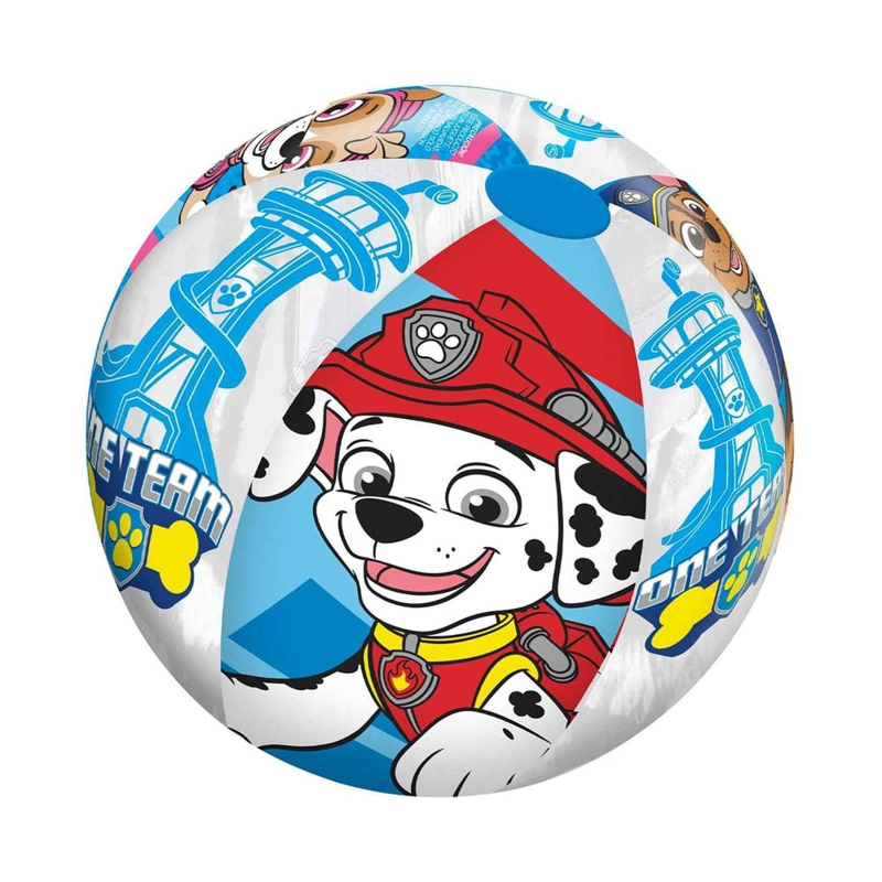 PELOTA INFLABLE PAW PATROL 50 CM - 1