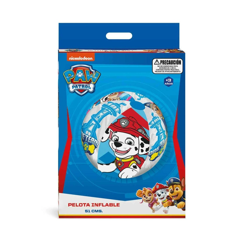 PELOTA INFLABLE PAW PATROL 50 CM - 2