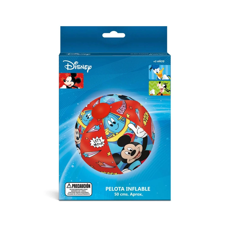 PELOTA INFLABLE PRONOBEL MICKEY MOUSE 50 CM - 2