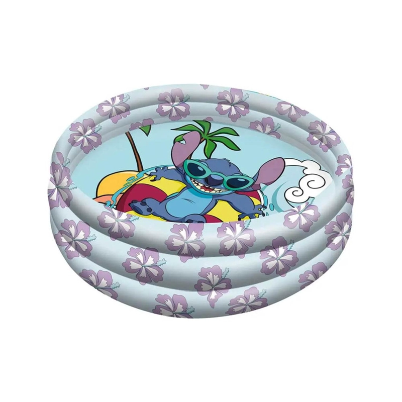 PISCINA 3 ANILLOS PRONOBEL STITCH 90 CM - 1