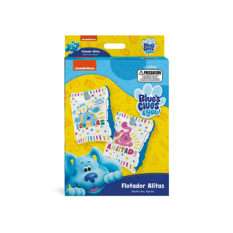 FLOTADOR ALITAS PRONOBEL PISTAS DE BLUE 24 X 14 CM - 2