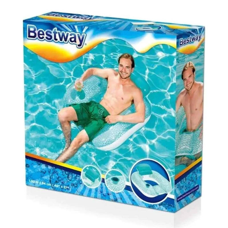 SILLON INFLABLE APOYA VASO - BESTWAY 43097 - 1