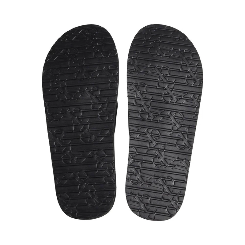 SANDALIAS CALVIN KLEIN CITY THONG SLIDE NEGRO - 3