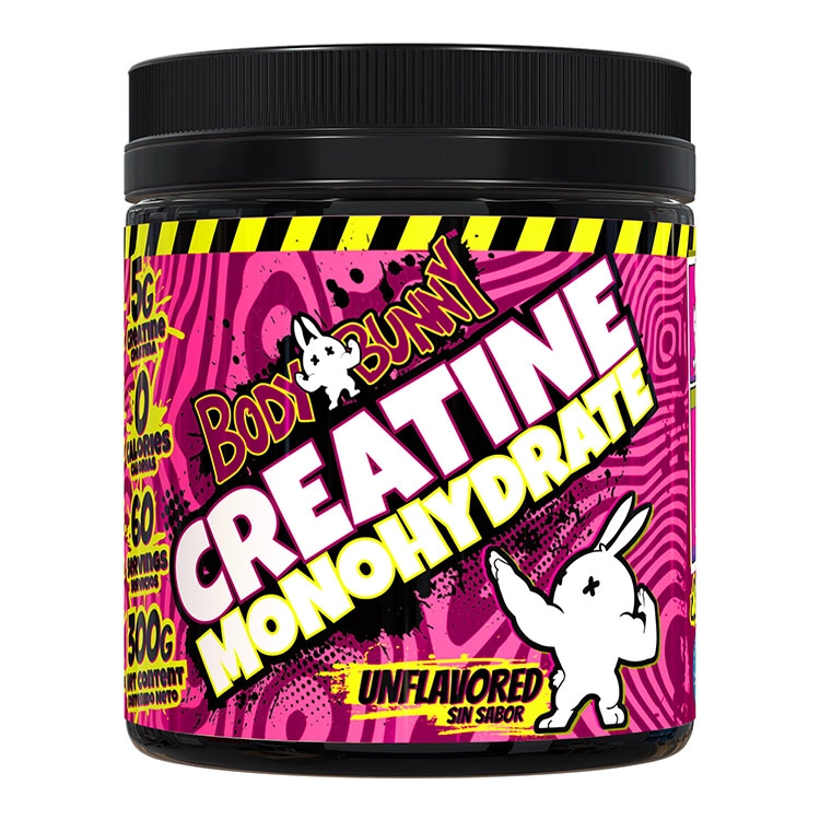 CREATINA BODY BUNNY MONOHIDRATO SIN SABOR 60SV POLVO 300 GR - 2
