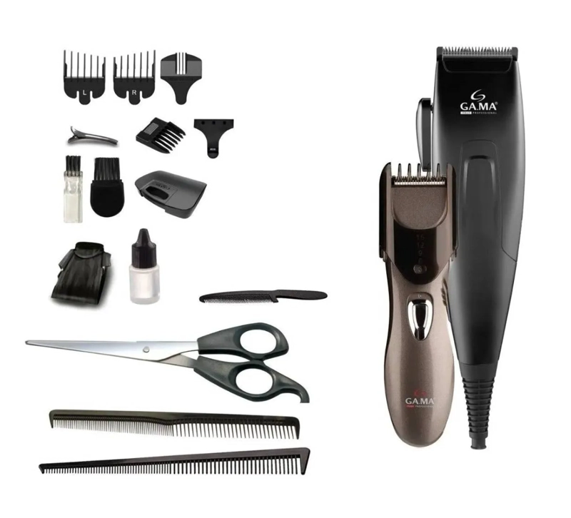 CORTADORA DE PELOS CLIPPER + TRIMMER + MALETÍN 29 PIEZAS - 1