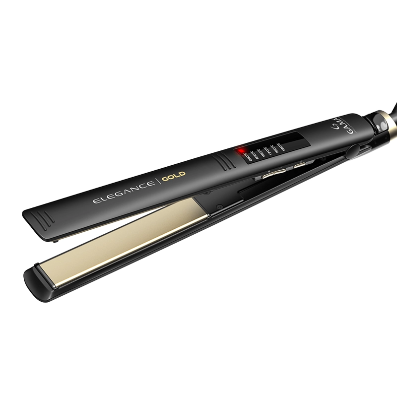 PLANCHA ALISADORA GAMA ELEGANCE LED GOLD ORO LÍQUIDO - 2