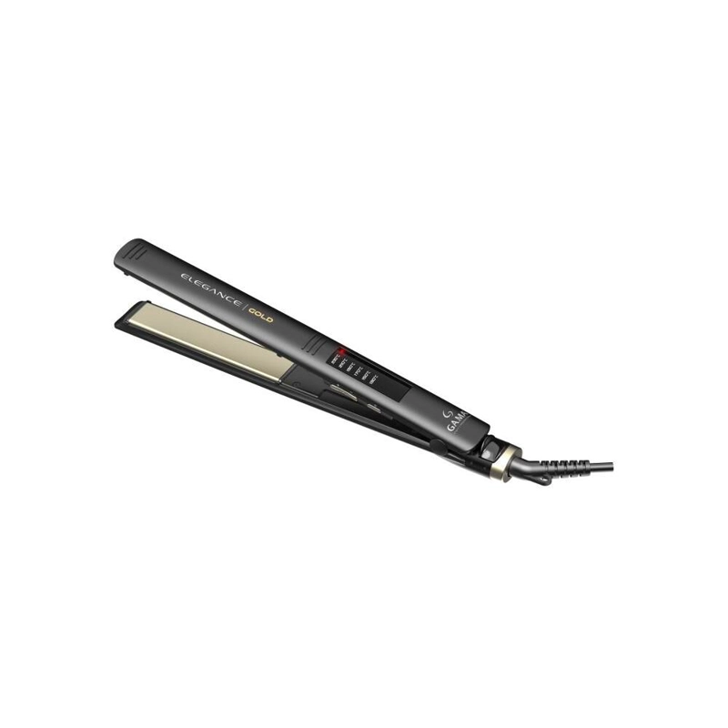 PLANCHA ALISADORA GAMA ELEGANCE LED GOLD ORO LÍQUIDO - 4
