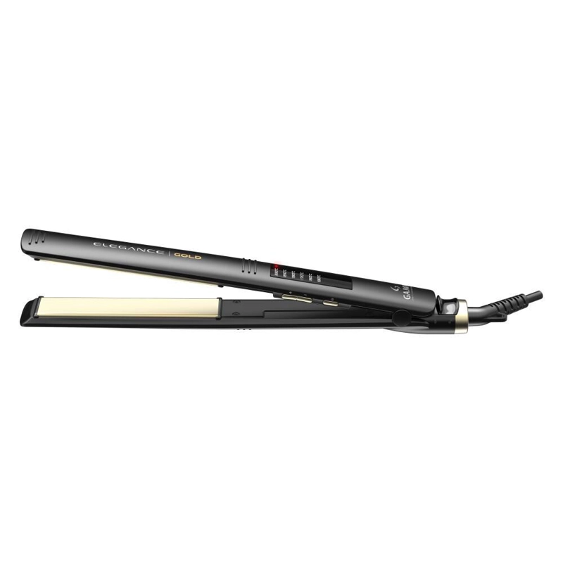 PLANCHA ALISADORA GAMA ELEGANCE LED GOLD ORO LÍQUIDO - 5