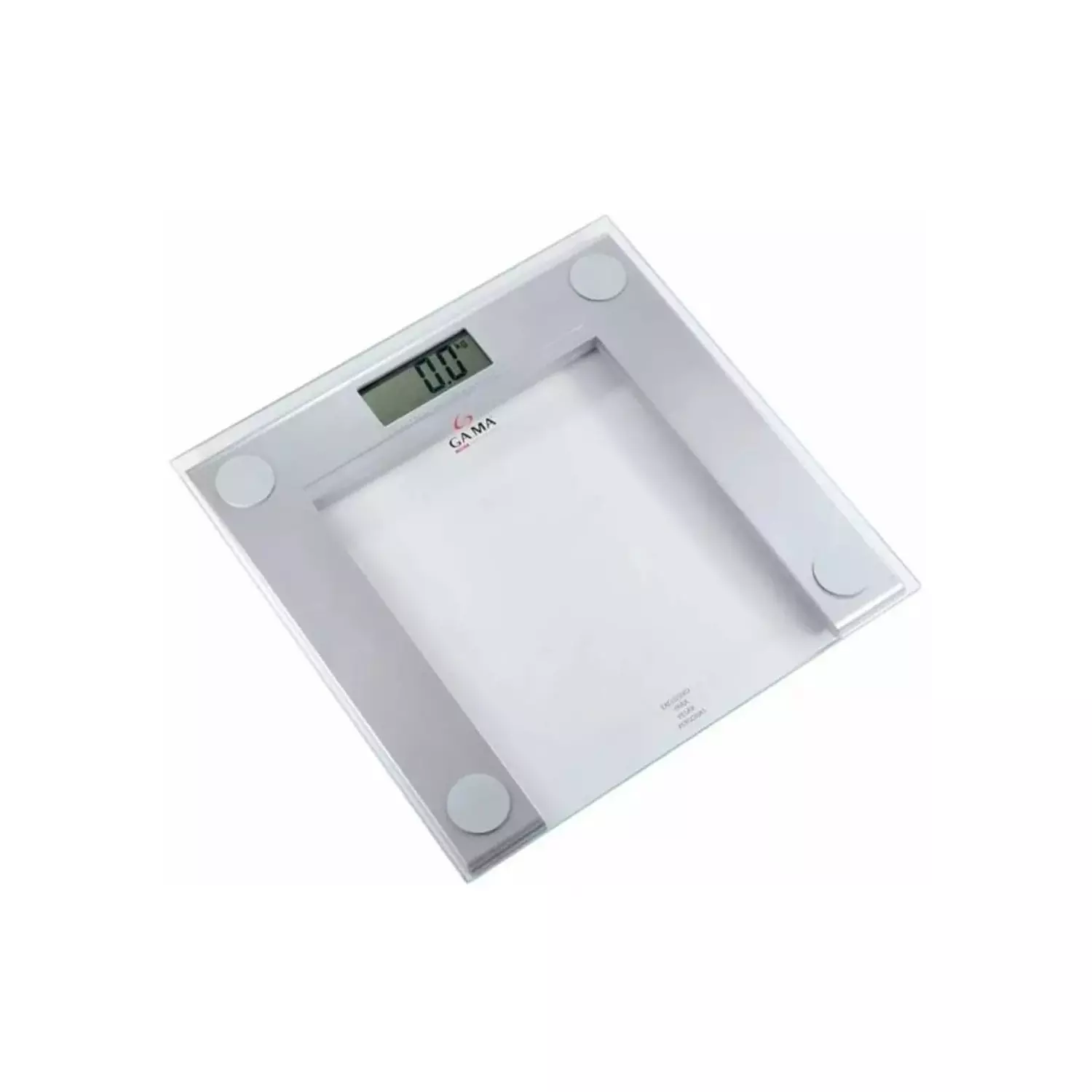BALANZA DIGITAL DE VIDRIO GAMA SCG 400 TRANSPARENTE 150 KG - 1