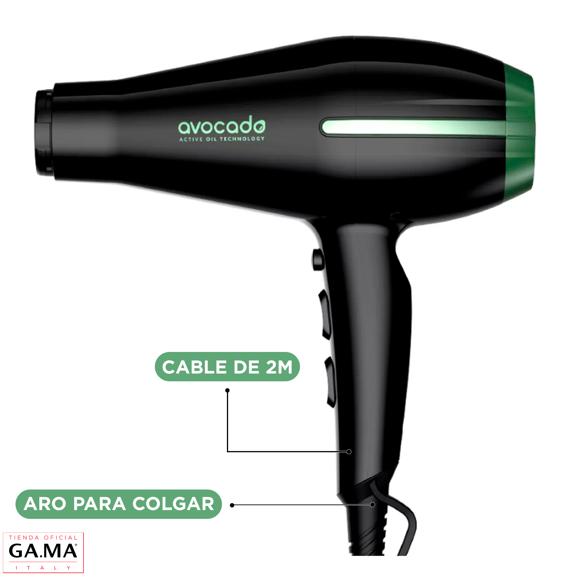 PACK GAMA SECADOR BORA Y ALISADOR ELEGANCE AVOCADO - 10