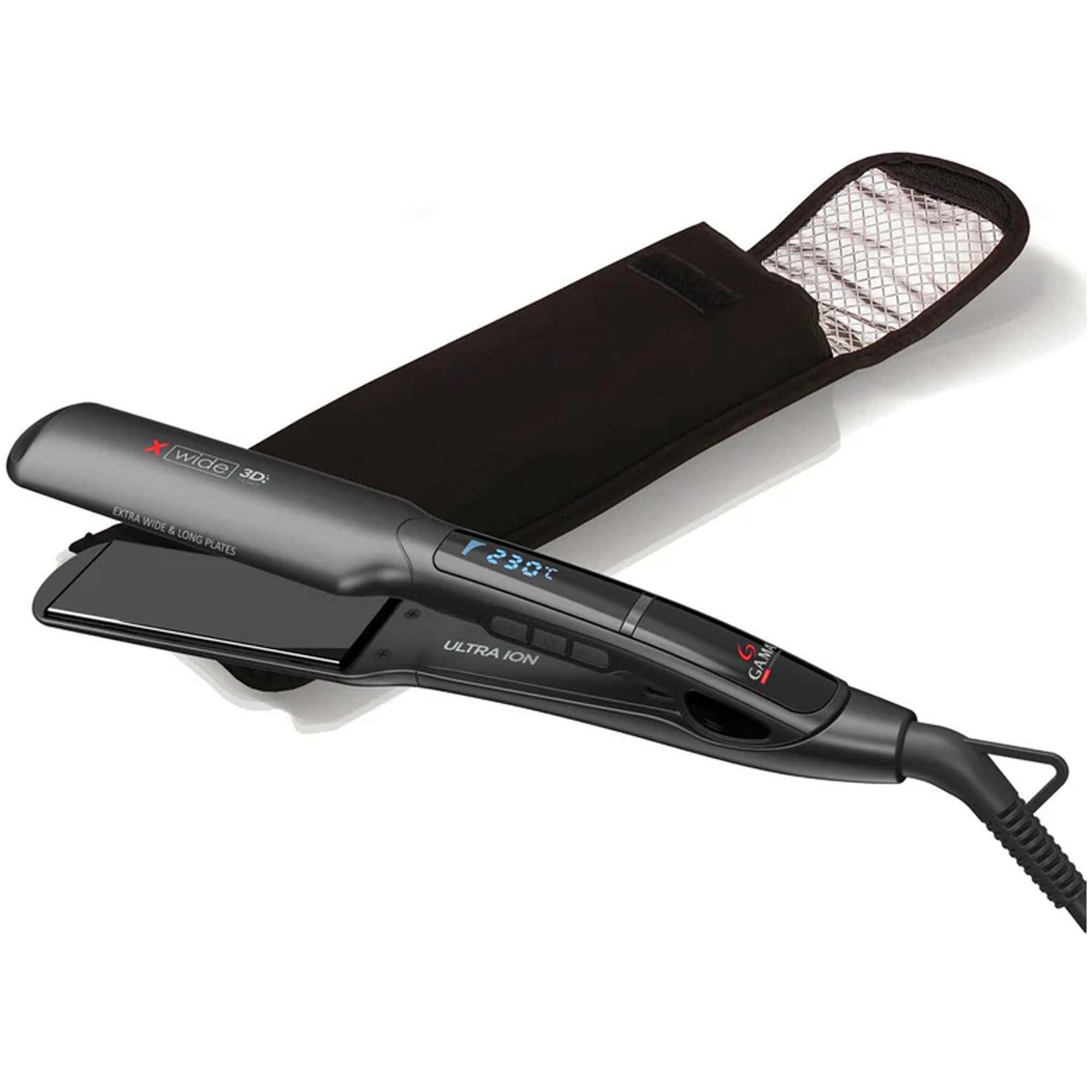 PLANCHA ALISADORA GAMA X-WIDE TITANIO 3D PROTECTOR KERATINA - 6