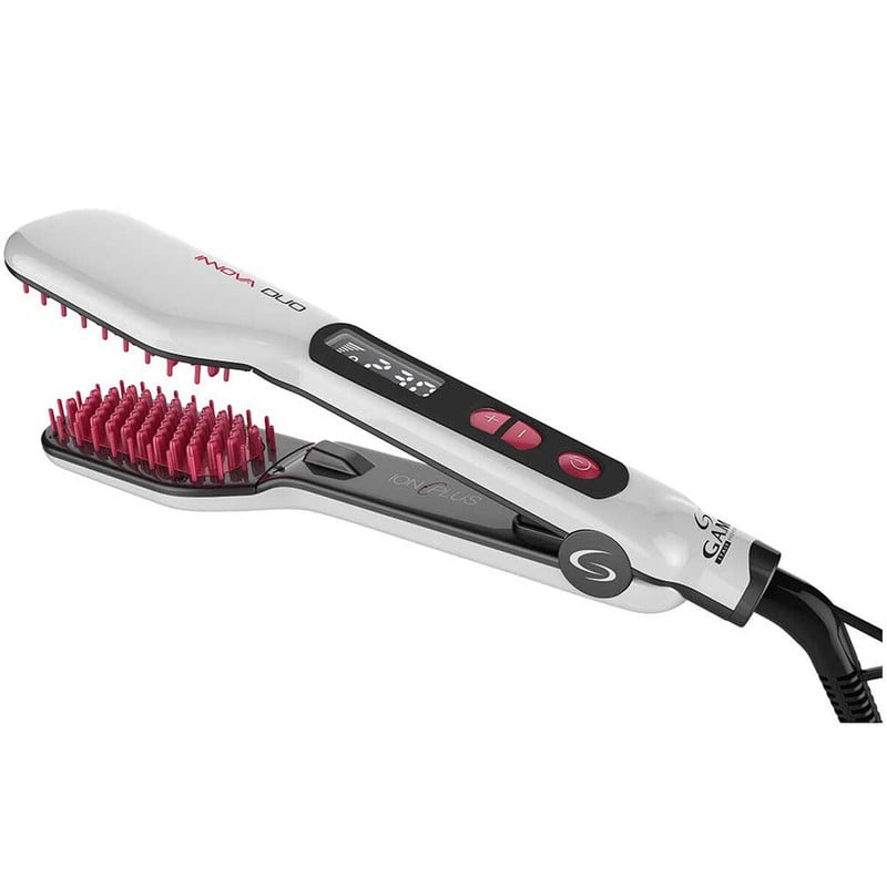 CEPILLO GAMA INNOVA HOTBRUSH DUO DIGITAK DOBLE CABEZAL ION - 1