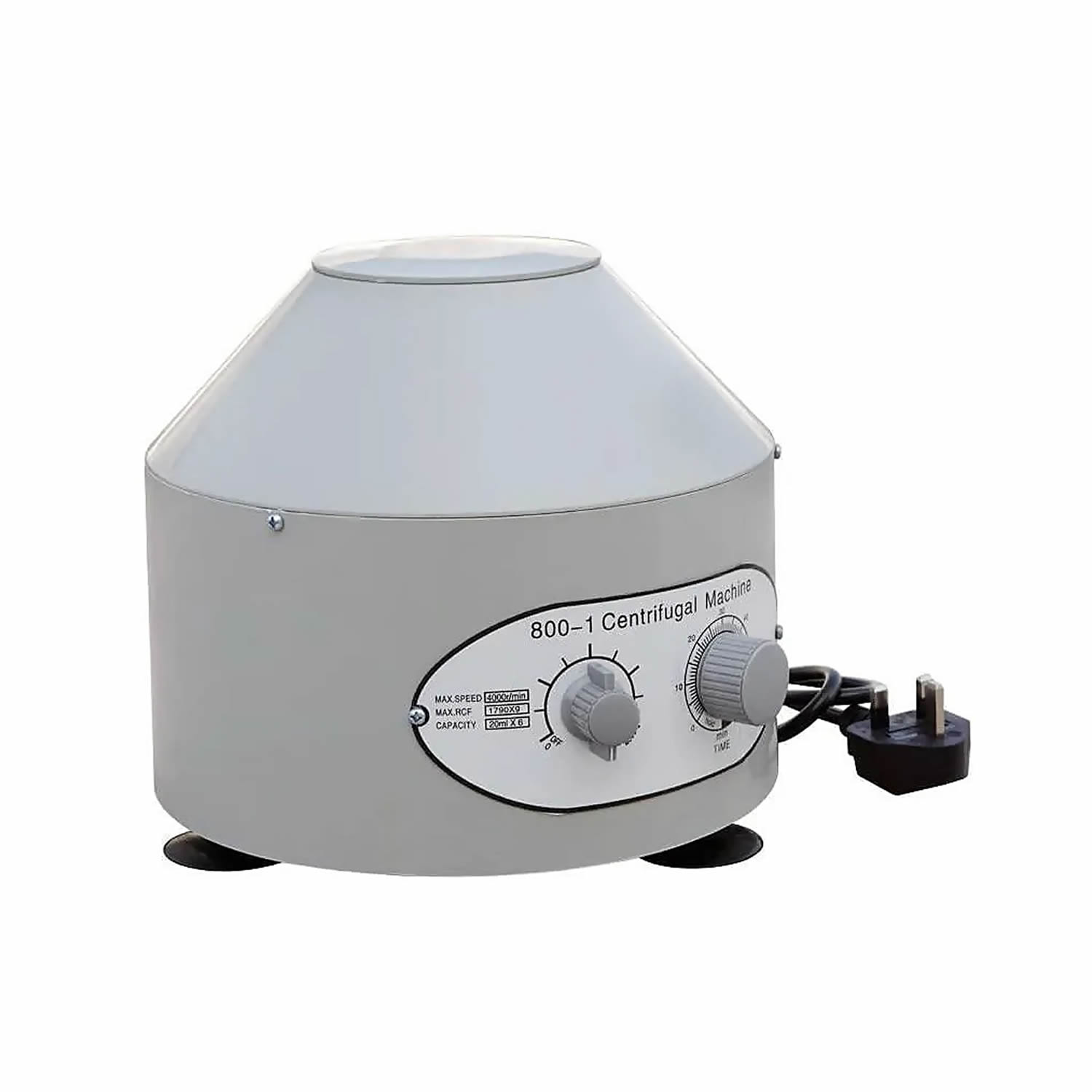 MÁQUINA CENTRIFUGA 4000RPM 6 TUBE 800D LABORATORIO PLASMA - 2