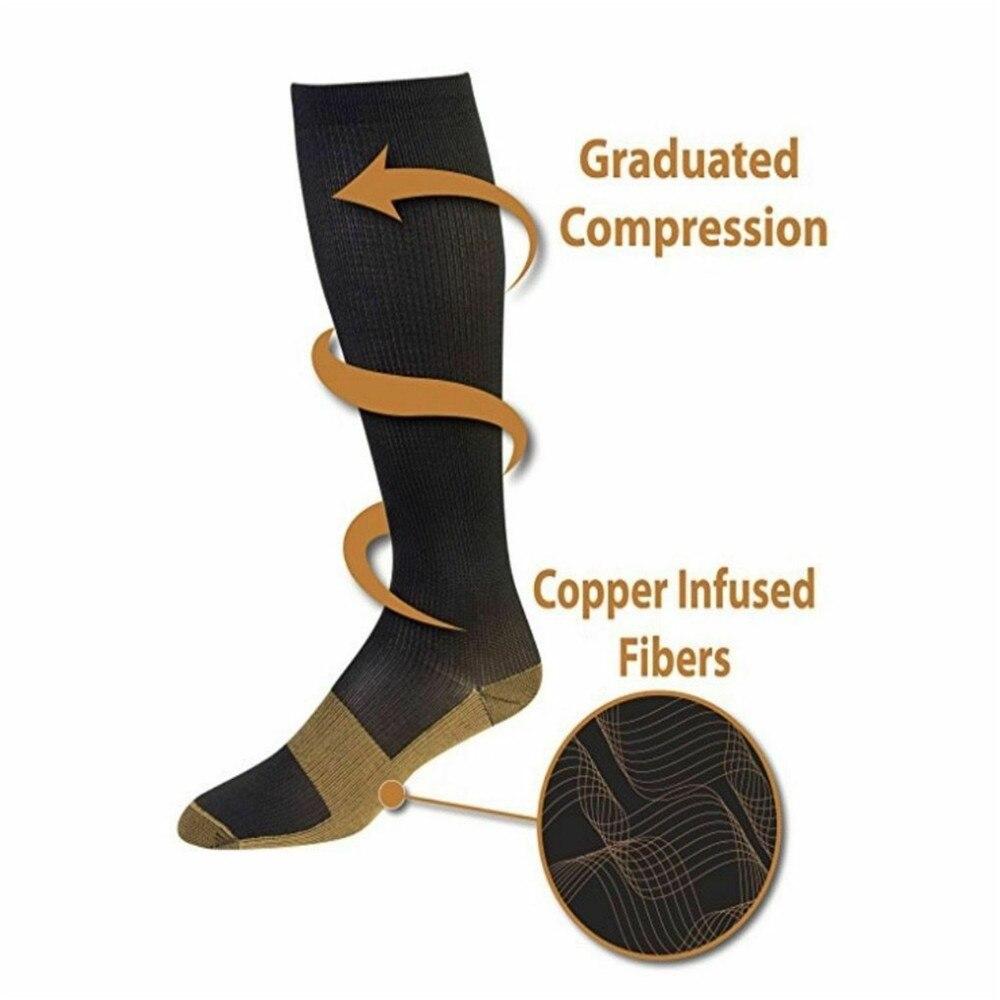 PACK DE 3 MEDIAS DE COMPRESION (CIRCULACION, VARICES, OTROS) TALLAS - 4