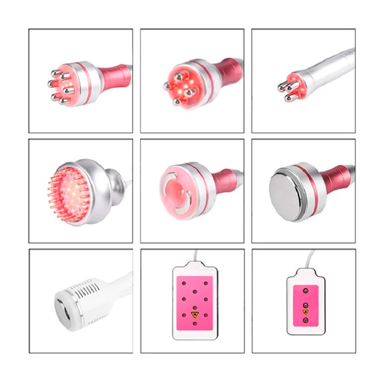 MAQUINA CAVITACION LIPOLASER 9 EN 1+ RF+ VACUUM+ MICROCORRIENTES - 6