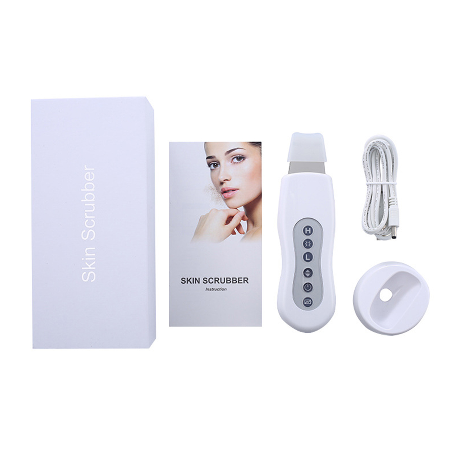 PEELING ULTRASÓNICO ROSTRO ULTRA ESTÉTICA INALÁMBRICO 7W - 7