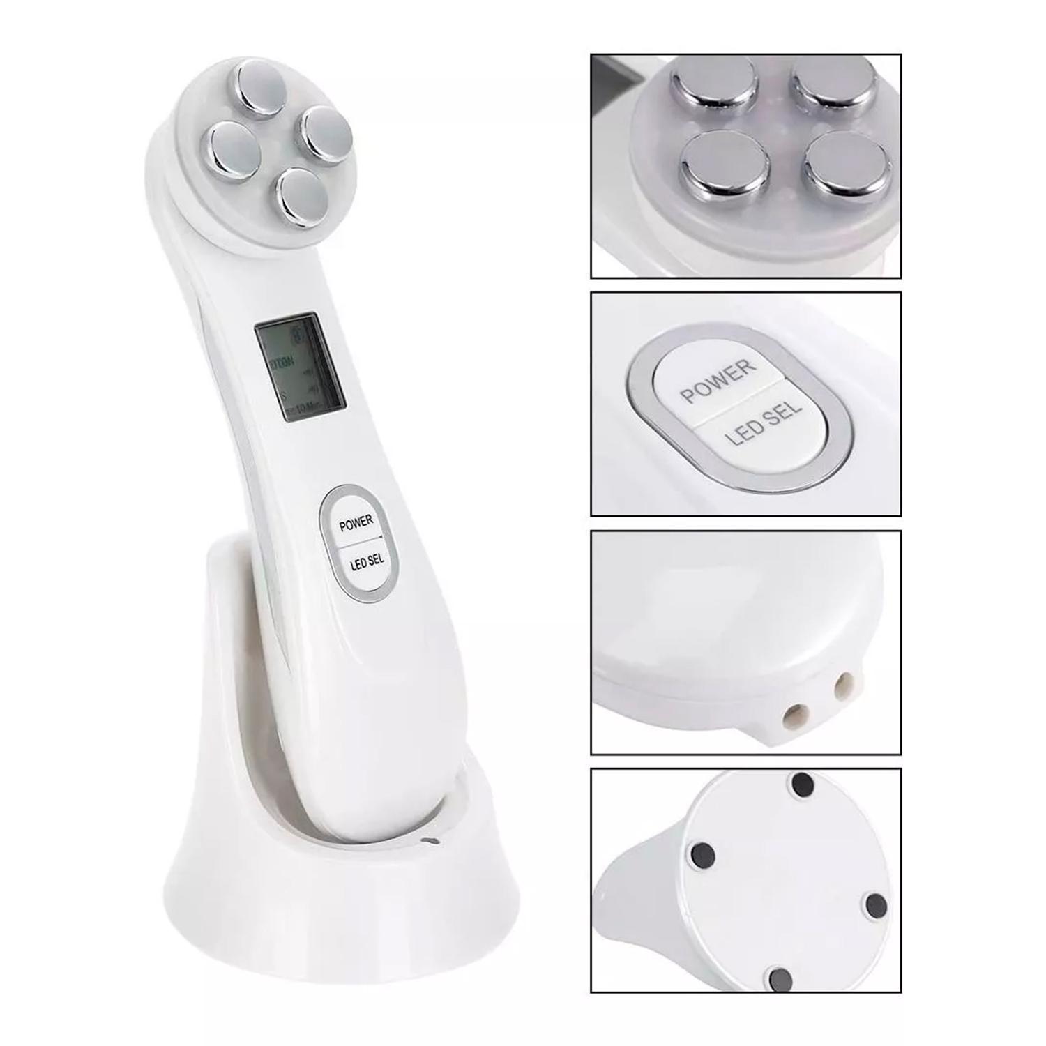ELECTROPORADOR + EMS + FOTOTERAPIA ANTIENVEJECIMIENTO FACIAL - 1