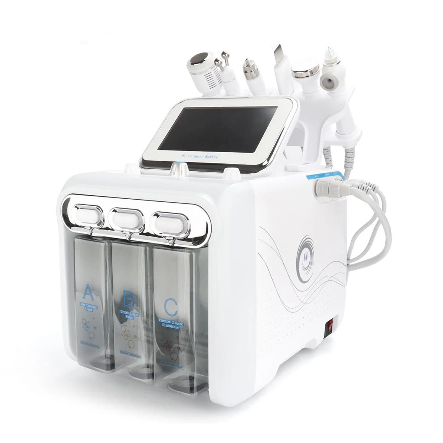EQUIPO HYDRA 6 EN 1 PRO CUERPO ULTRA ESTÉTICA LIMPIEZA REAFIRMACIÓN MICRO BURBUJAS - 1