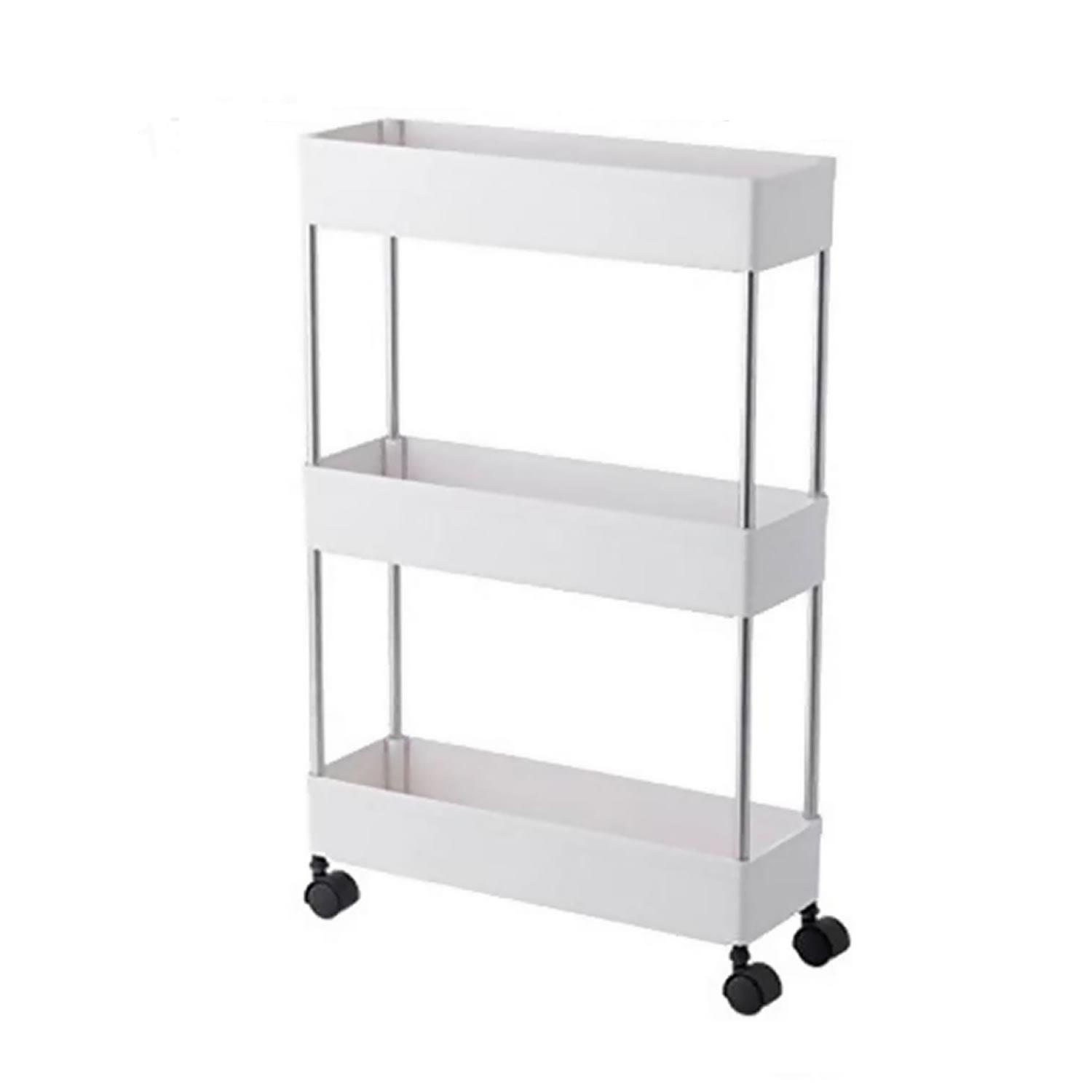 CARRO ORGANIZADOR ULTRA ESTÉTICA 3 NIVELES CON RUEDAS - 1