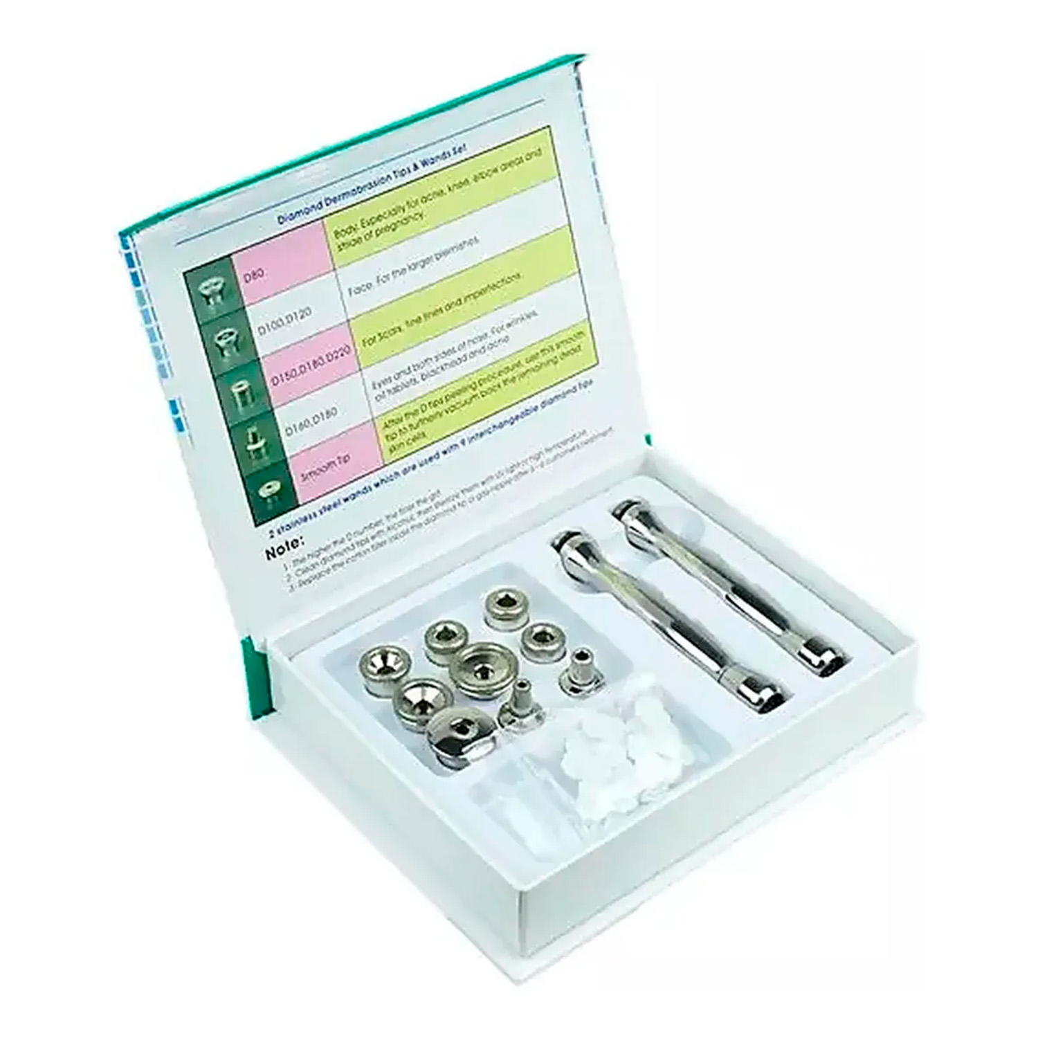 SET ULTRA ESTÉTICA MICRODERMOABRASIÓN + PALETA ULTRASÓNICA 2 EN 1 REJUVENECIMIENTO FACIAL - 3