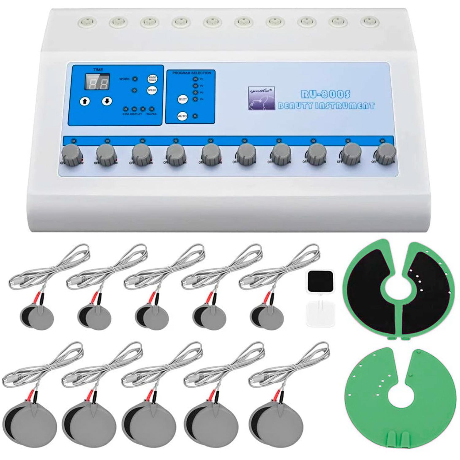 ELECTROESTIMULADOR ULTRA ESTÉTICA ONDAS RUSAS TONIFICACIÓN CORPORAL - 4