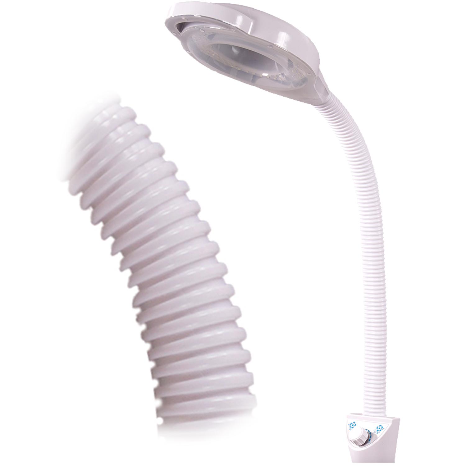 LÁMPARA DE PIE LED ULTRA ESTÉTICA LED CON LUPA X16 BANDEJA DE APOYO - 3
